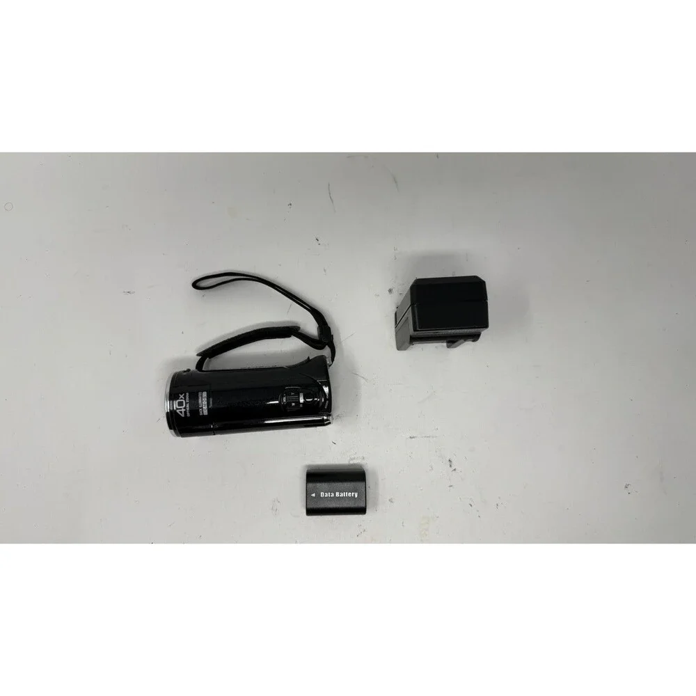 JVC Everio HD SD Camcorder GZ-HM40BU Battery + Charger - TESTED!